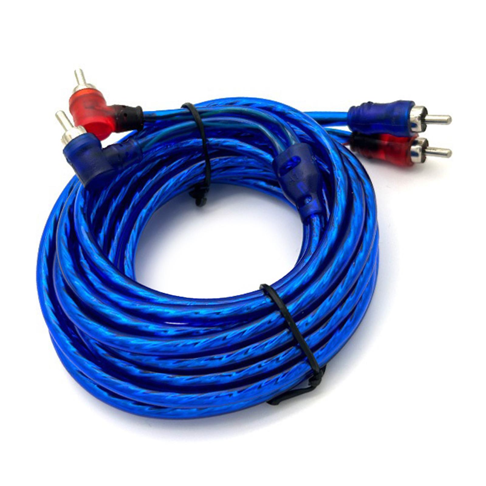 

Кабель от 2RCA до 2RCA, разная длина по желанию, стереокабель от 2RCA до 2RCA, стереокабель для домашнего кинотеатра, автомобильная стереосистема 8M