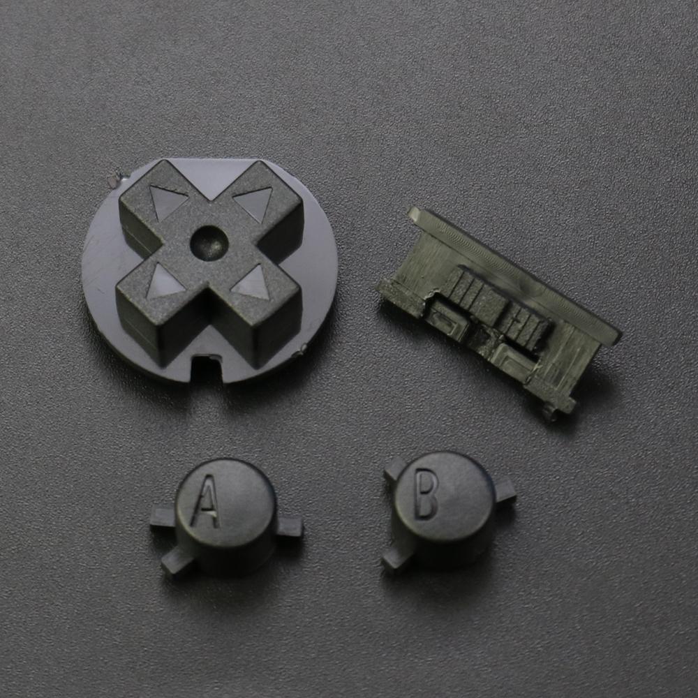 

JCD 1 Set Suitable For Game boy color Button Shell For GBC Color Buttons GBC Game replacement Button Kit DIY Color чёрный