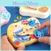 Cute Capybara Bear Cartoon Printed Steering Wheel Challenge Game Console Pendant For Kids And Collectors