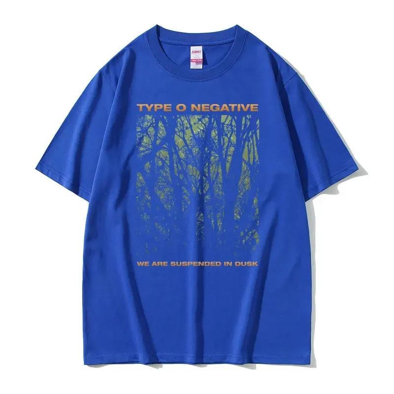 2026 Rock Band Type O Negative Suspended In Dusk Essential T-shirt Men Women Fashion Casual Tshirt Male Vintage Oversized Tops Tees