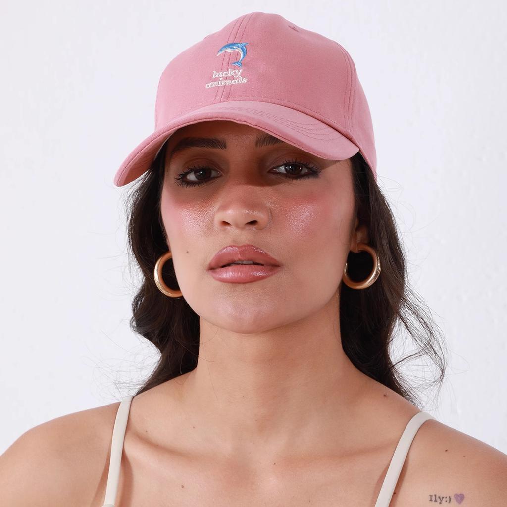 Hat New Dolphin Letter Embroidery Baseball Cap Women's Outdoor Sports Sunshade Sun Protection Cap
