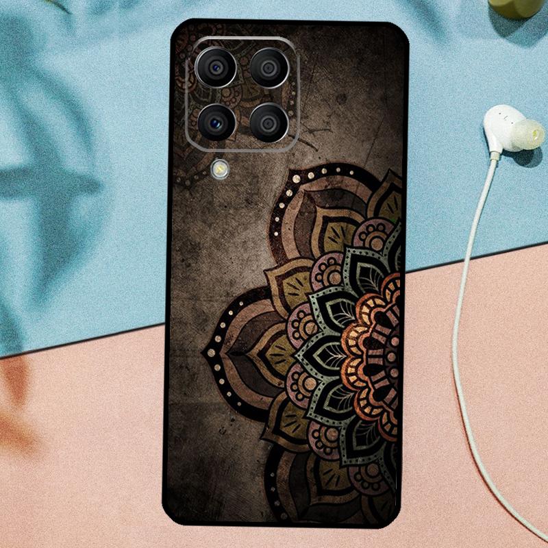 Indian Pattern Mandala For Samsung Galaxy M31 M11 M23 M12 M13 M14 M15 M35 M55 M34 M54 M33 M53 M32 M52 M06 M16 Case