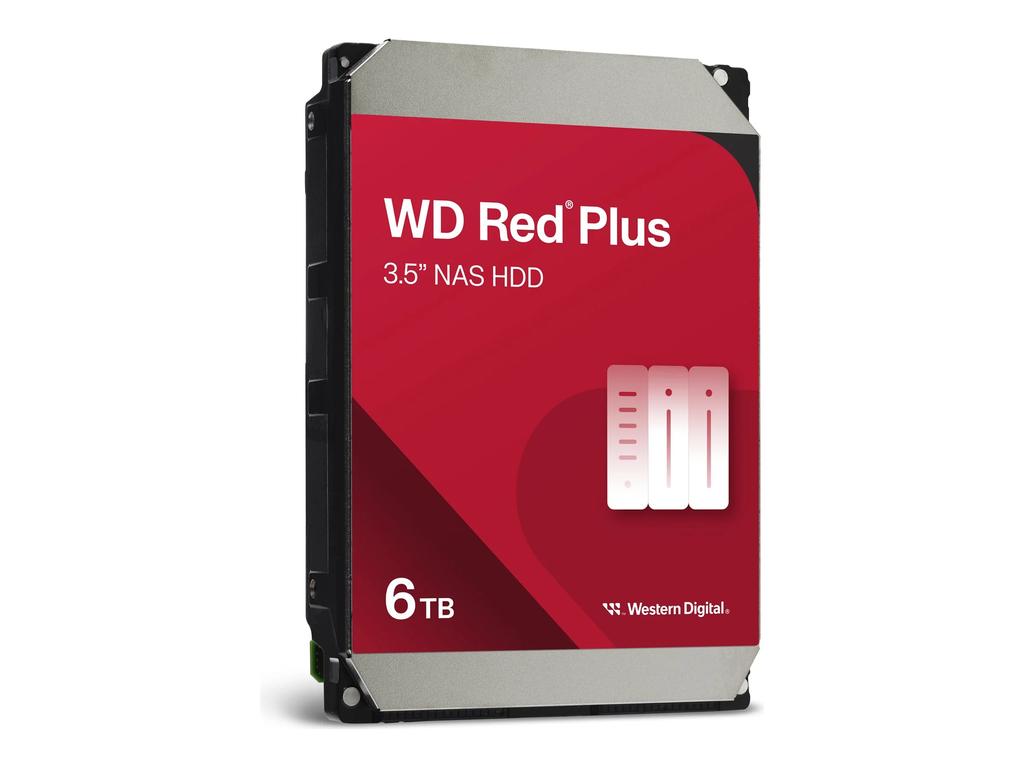 Western Digital Red Plus WD60EFPX Internal Hard Drive 6 TB Non Specified