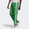 Adidas Originals Color Block Striped Logo Elastic Waist Straight Leg Knit Sports Pants Men Bottoms Green GN3520