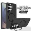 Carcasă Magnetică Nouă Mată Pentru Magsafe Pentru Samsung Galaxy S26 S25 S24 S23 S22 Ultra Plus S25FE S24FE S25Edge Cu Suport