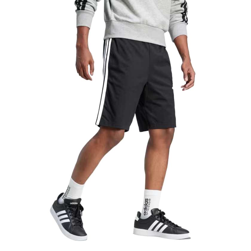 adidas Essential3 Stripes Casual Shorts Men's Black JE6405
