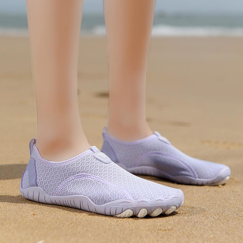 New Quick-Dry Wading Shoes for Couples Outdoor Sports Swimming Five-Toe Shoes Lightweight Breathable Stream-Crossing Footwear