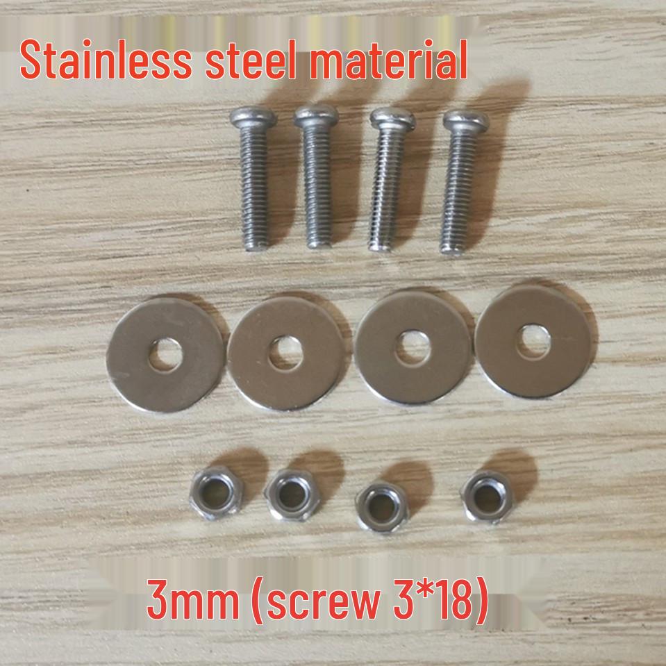 Stainless Steel Adjustable Utility Pole Clamp for Tablets