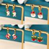 Stainless Steel Christmas Earrings Funny Christmas Hat Boots Crutch Santa Claus Earring Xmas Holiday Jewelry Gift For Women Men