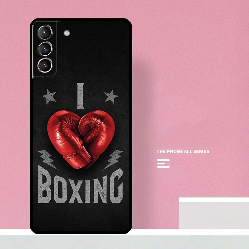 Boxing Gloves Phone Case For Samsung Galaxy S26 S23 Ultra S20 S21 S22 S24 S25 Plus S10 S25 FE Cover Coque