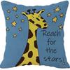 Super Cute Cartoon Linen Pillow Case Digital Printed Cushion Sofa Bed Pillow Simple