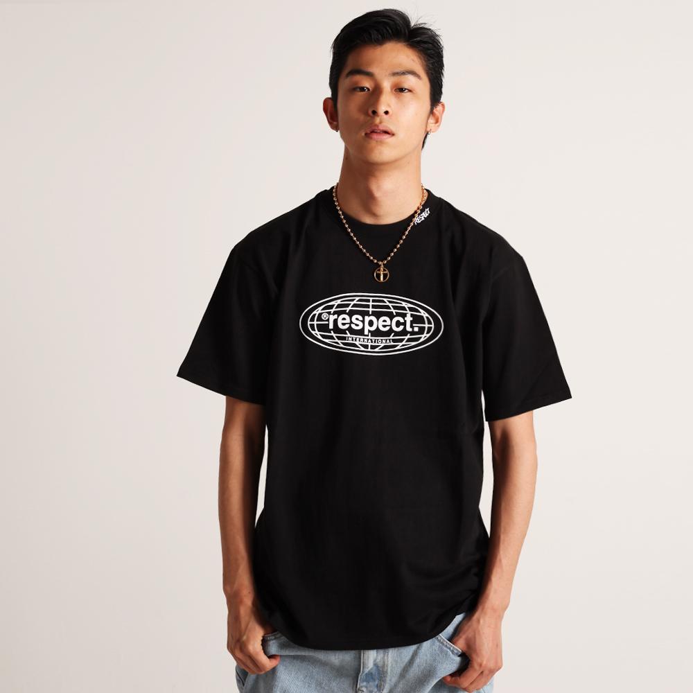 Respect Front Logo Tee (Black) L