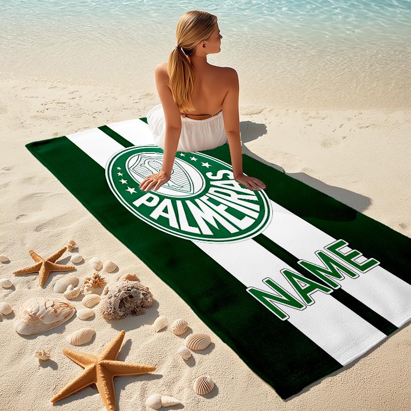 Personalized Bayern Munich Crest Beach Towel Microfiber Beach Towel Thin Absorbent for Beach Swimming Yoga Bath Sports. 0910183
