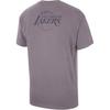Jordan NBA Los Angeles Lakers Courtside Statement Edition Crew Neck Loose Fit Logo Short Sleeve T-Shirt Men Tops Purple-Smoke HF5434-524