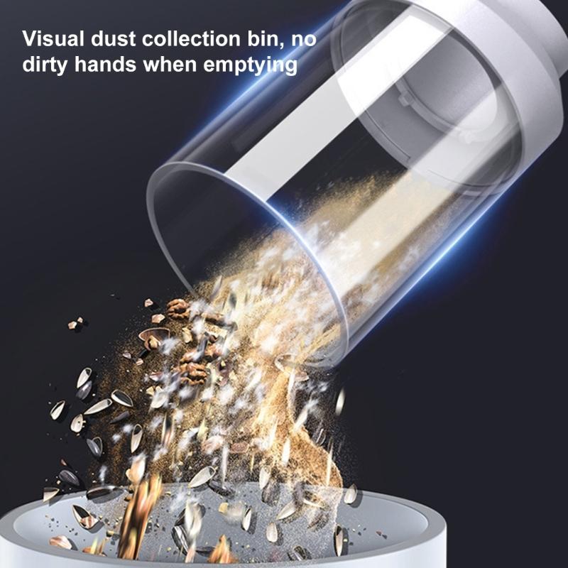 Cordless Handheld Vacuum Cleaner 9000/19000PA Suction Power, Lightweight, Compact Ideal for Home, Office, Car