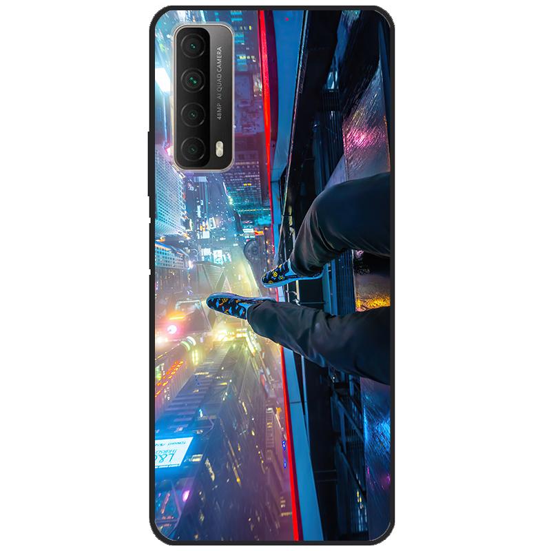For Huawei Y7A PSmart 2021 Shockproof Cover 6.67" For Huawei P Smart 2021 Case PPA-LX2 Phone Cover Soft Silicone Back Case Coque