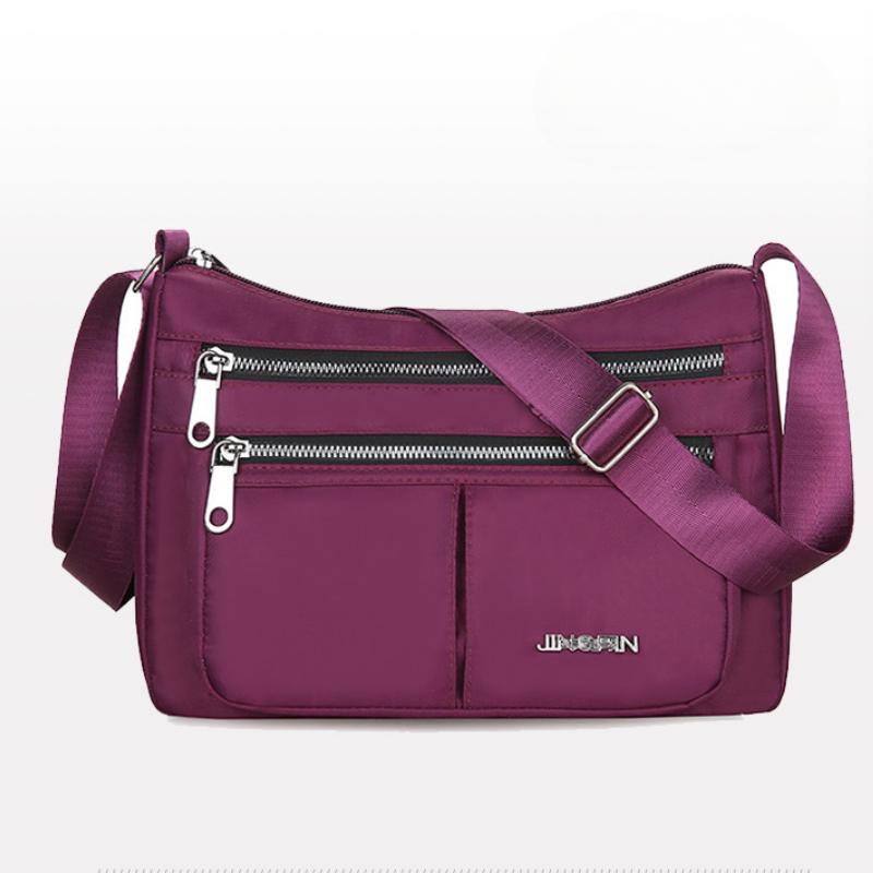 New Women's Bag Fashion Mother Shoulder Bag Oxford Waterproof and Elderly Leisure Travel Large Capacity Bag