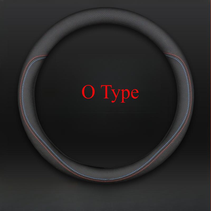 Auto Car Steering Wheel Cover Wrap for BYD E Series E5 E2 E6 Taxi 450 Electric E1 S2 Wear-resistant Auto Accessories Protector