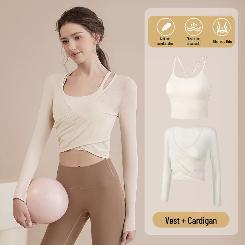 Women's Pure Color Yoga Training Set