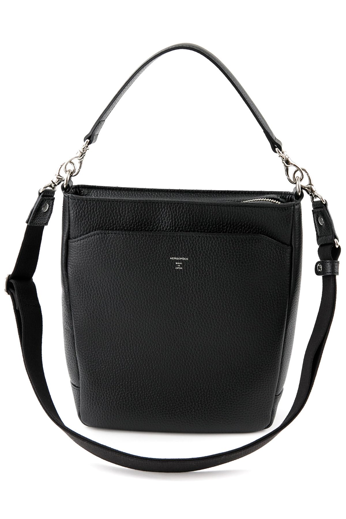 

Сумка через плече 2WAY Чорна [Ergopok] HG-ER-SL2-BK чорний