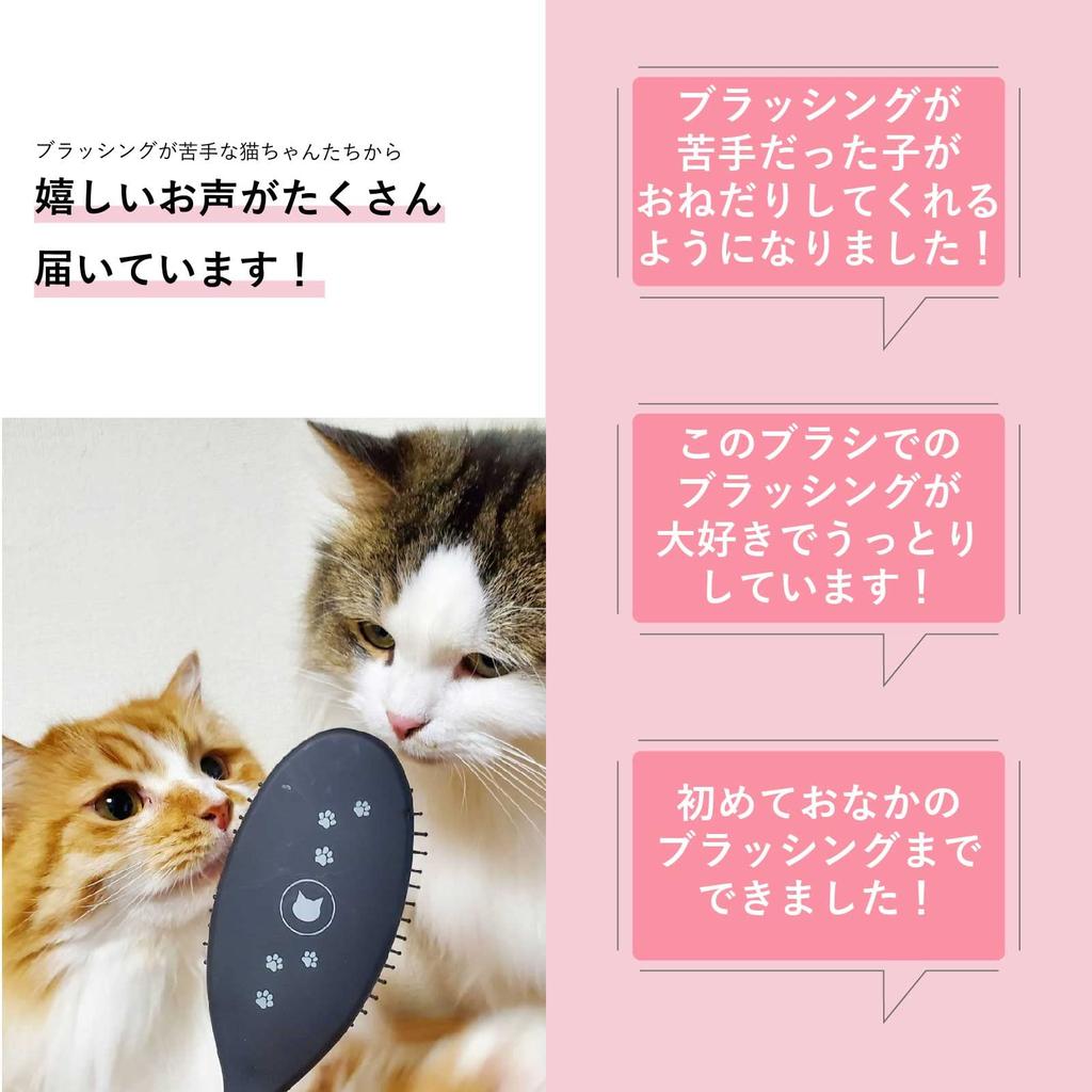 Nekoichi A Magical Brush That Melts Even Cats Who Hate Brushes.