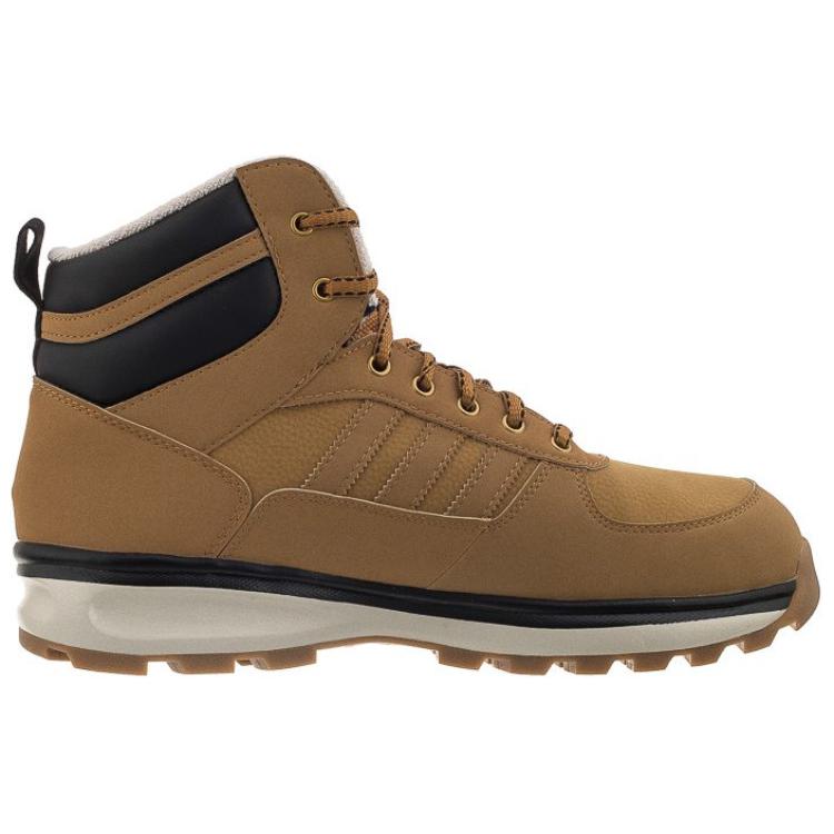Adidas Originals Chasker Boot Soft Comfortable Non-Slip Wear-Resistant High-Top Hiking Shoes Men Boots Brown B24876