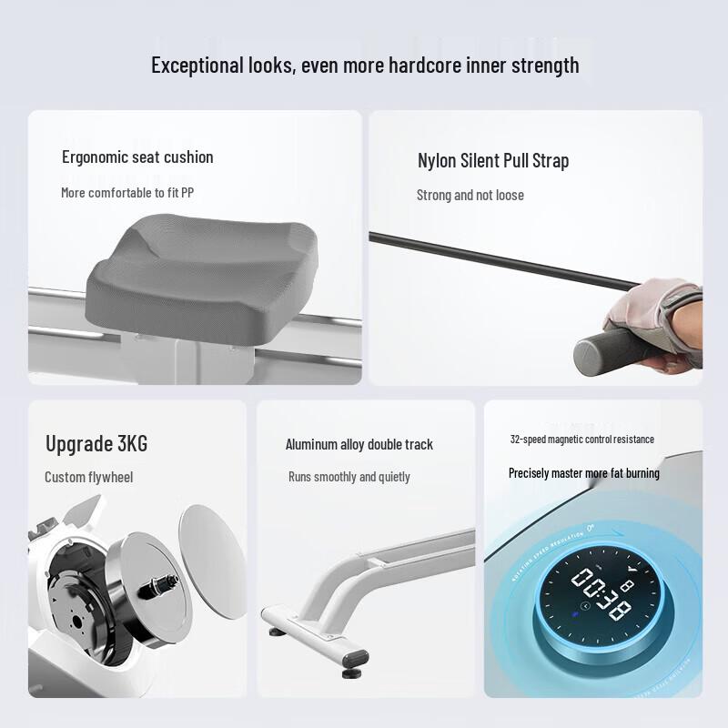 Merach R13B1 Smart Magnetic Rowing Machine CN plug (adapter included)
