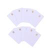 10Pcs SLE 4442 Chip With Hico Magnetic Stripe Contact IC Card 2 In 1 Blank Card