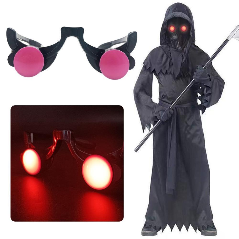 Party Prop Funny Red Eyes Decorations Halloween Light-Up LED Eyewear  Christmas