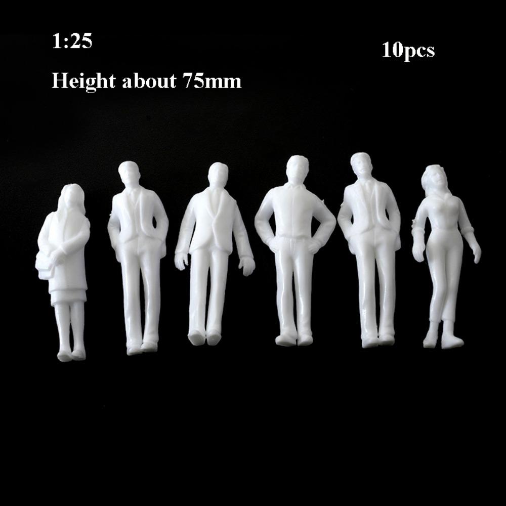 10/100pcs 1:300/1:200/1:100/1:150 Miniature Simulation Figures Model 1:75/1:50/1:42/1:30/1:25 Scale Building People Figures