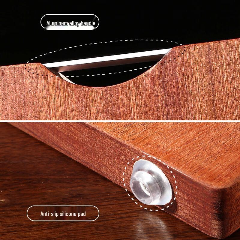 Churong Ebony Wood Double-Sided Cutting Board