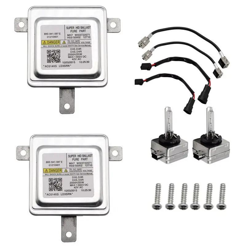 

W003T22071 W003T21971 2pcs HID Xenon Ballast & Bulb D3S Headlight Control Unit Module For 2011-2015 Volkswagen Touareg SC-1054 серебряный