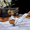 Household Tool Walnut Biscuit Clip Squirrel Shaped Zinc Alloy Walnut Opener Multi Purpose Walnut Clip Bright Silver