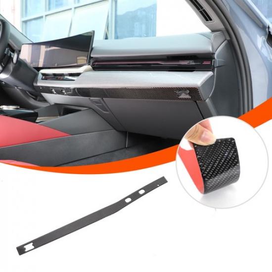 Ornament Inferior Bord Co-pilot Interior Fibra de Carbon Pentru BMW Seria 5 G60 i5 24+