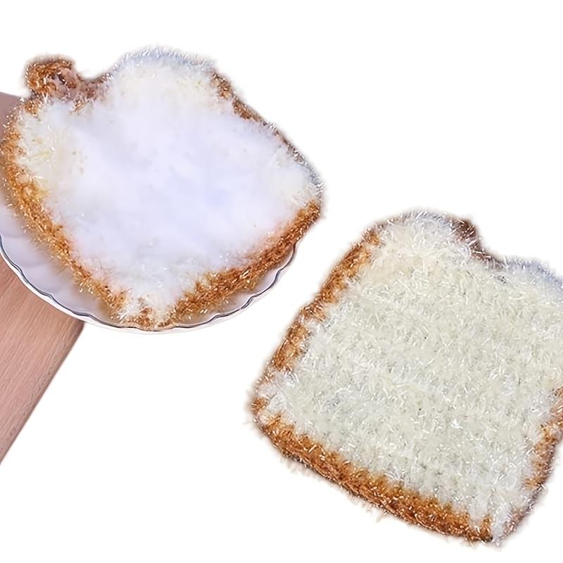 3pcs Acrylic Kitchen Towels Double Layer Soft Absorbent, Grease and Stain Removing Cleaning Cloths Ideal Christmas Gifts