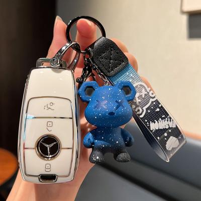 For Mercedes Key Cover for E300L C260L A200L GLC300 GLE GLA GLB Full Protection Women Style