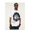 Maradona Star Printed Short-sleeved T-shirt Men's American Fashion Brand Loose Round Neck Pure Cotton Casual High-quality Tee