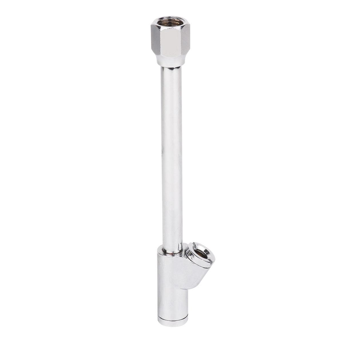 Mandrin Pneumatique à Double Tête 1/4" FNPT - 14 Pouces De Long - Pour Gonflage Pneus Voiture, Camion, Vélo - 4