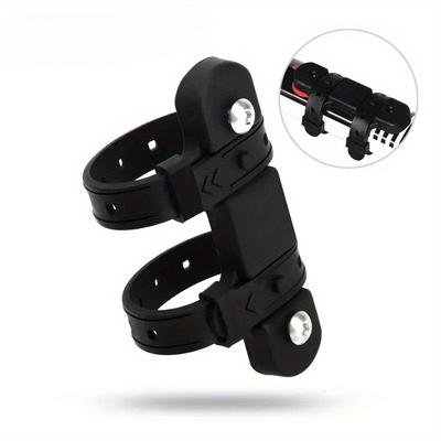 Bicycle Water Bottle Mount Adaptor Silicone Gel Bandage Kettle Cage Strap Seatpost Fork Frame Install Holder Adapter