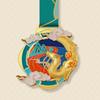 Individuell gestaltete Medaille in Tierform im chinesischen Stil, Erinnerungsmedaille für herausragende Mitarbeiter bei Marathon-Unternehmensveranstaltungen, 1 Stück