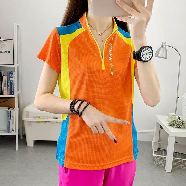 

Легкая и дышащая женская высокоэластичная спортивная футболка для походов и бега 5XL