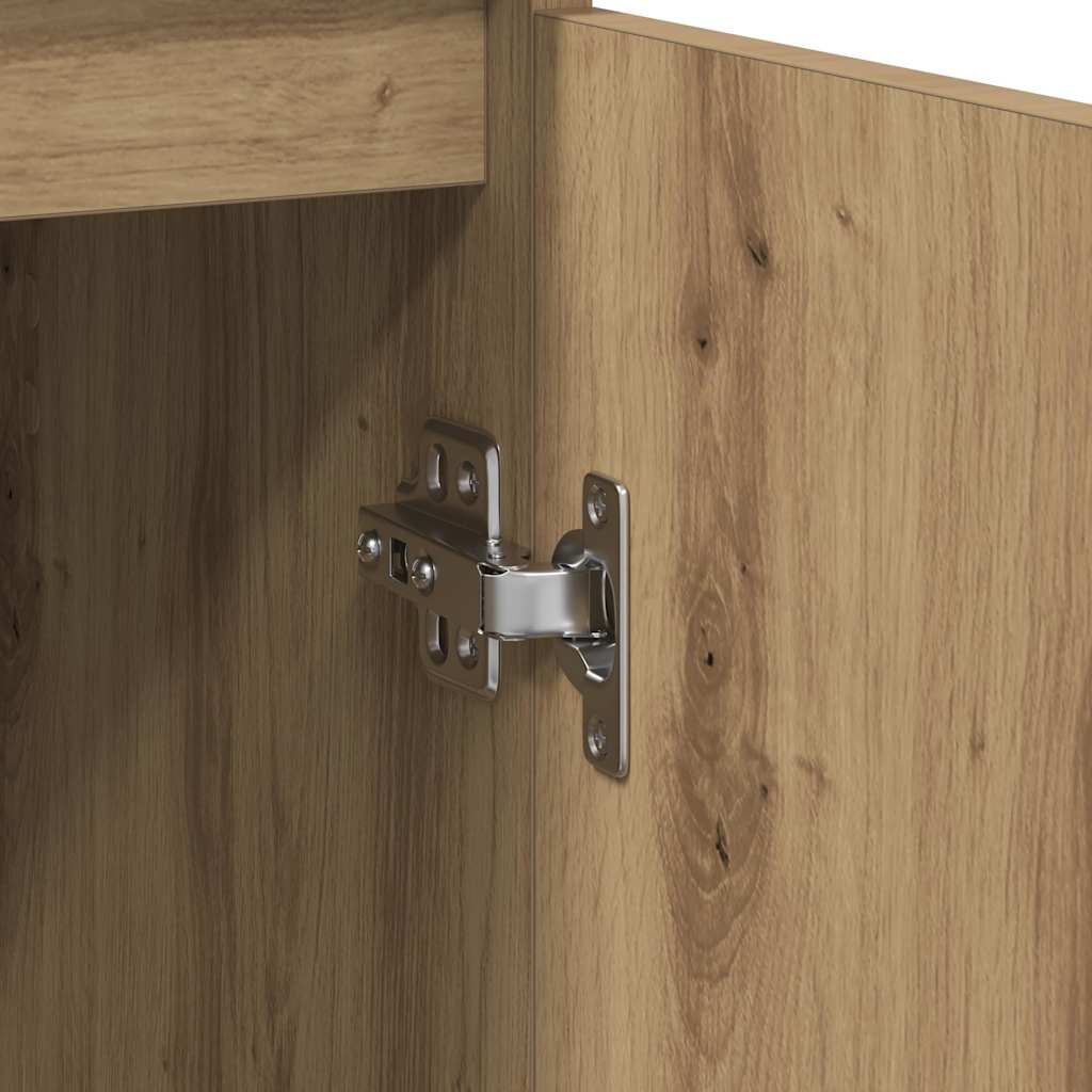 Artisan Oak Sideboard 57 x 34 x 76 cm Engineered Wood