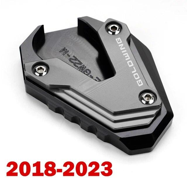 New Motorcycle CNC Foot Support Extension Plate Side Stand Enlarge for Honda Goldwing 1800 2018-2023 Gold Wing GL1800 2002-2017