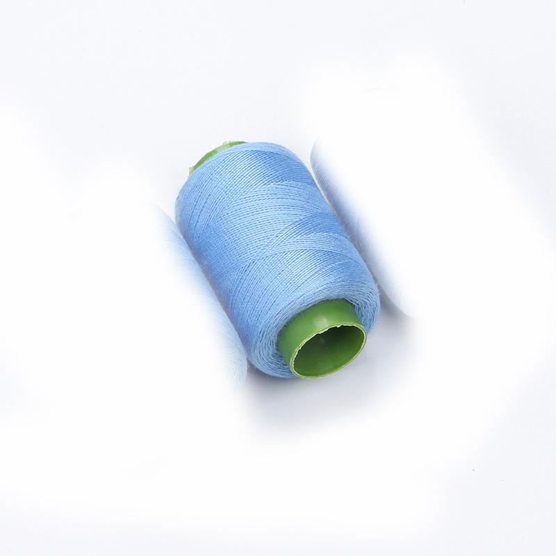 Polyester Sewing Thread Set: White, Black, Colored Threads & Needles for Hand & Embroidery Sewing
