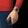 Tissot Automatic Mechanical Movement 100m Water Resistance Unisex Watch 38mm Black Dial Stainless Steel Case T149.407.11.051.00