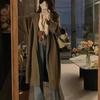 Women's Hooded Knit Cardigan - Maillard Style, Long, Cozy, 2025 Autumn/Winter Collection, Student Lazy Fit