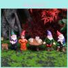 Creative Dwarf Garden Figurines With Resin Craft For Patio And Yard Use