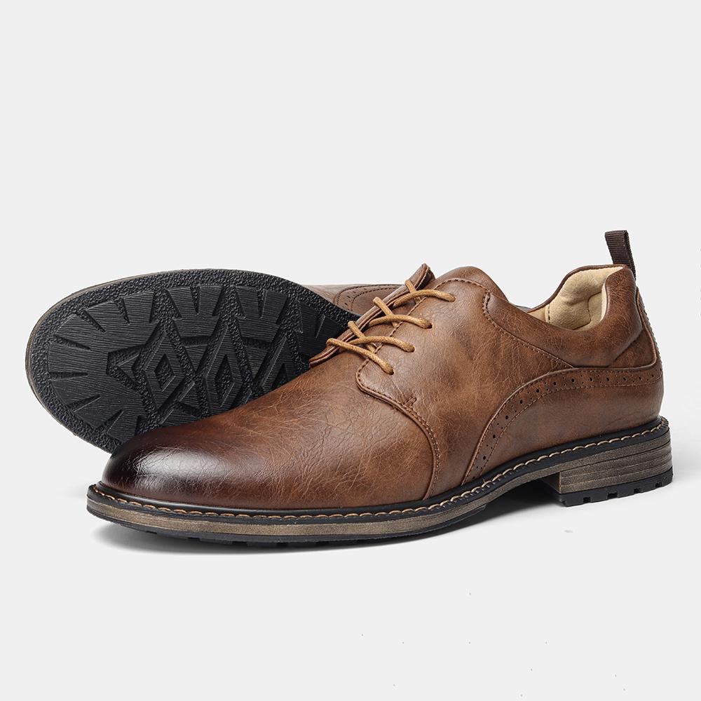 

Размер 40-46 Мужская повседневная кожаная обувь Удобная Модный бренд Трендовая обувь 41