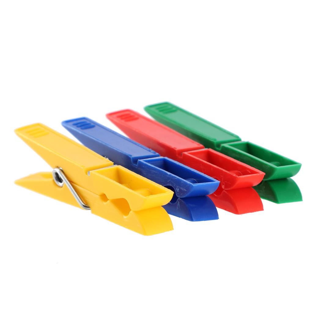 KADAX Clothespins Clips for Laundry Underwear Clothes 20pcs Plastic Colorful