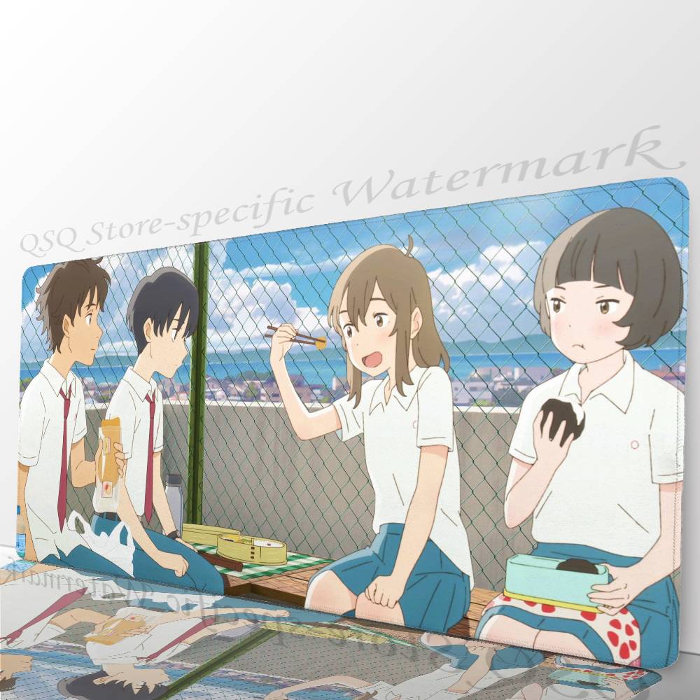Anime Movie A W-Whisker Away Mousepad Non-slip Suitable For Office Computers Laptops E-sports Game Desk Mats XXL Keyboard
